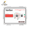 The ECS-3C is designed to accurately control a room’s climate by monitoring the temperature and operating equipment such as fans, misters, heaters, and inlet actuators. This model allows ventilation control with 2 variable stages and one on/off stage. Included: 1 heat zone and 1 cool zone as well as a misting stage.