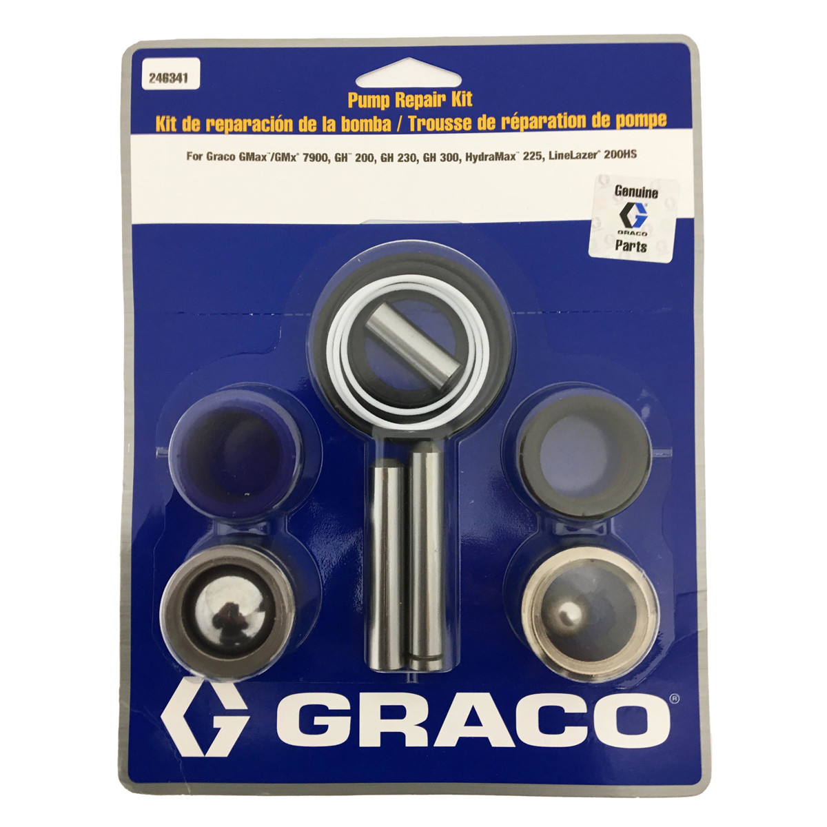 partir SUPER WAVE Ｊ Graco 246341 - KIT, REPAIR, PUMP - Genuine Part