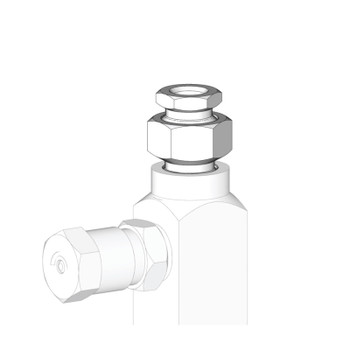24F943 KIT, GL32 OUTLET FITTING, STAINLESS STEEL Graco Genuine OEM Part - Image 1