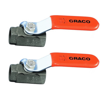 GRACO 117441 BALL VALVE PACK (x2)