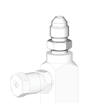 17B168 ADAPTER, OUTLET, JIC4, GL33 Graco Genuine OEM Part - Image 1