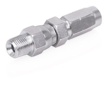 128562 FITTING,SWIVEL HOSE,1/8ID 1/8NPT Graco Genuine OEM Part - Image 1
