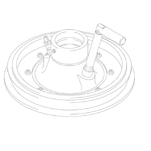 222812 - PLATE WIPER 5 GALLON - Graco Original Part - Image 1