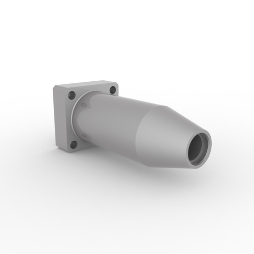 25R632 - BLOCK NOSE 60MM 1/4" - Graco Original Part - Image 1