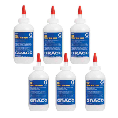 Graco Graco Throat Seal Liquid 8 OZ BOTTLE (Pack of 6) 206994 OEM