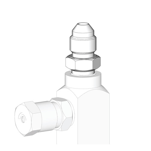 17B168 - ADAPTER OUTLET JIC-4 GL-33 - Graco Original Part - Image 1