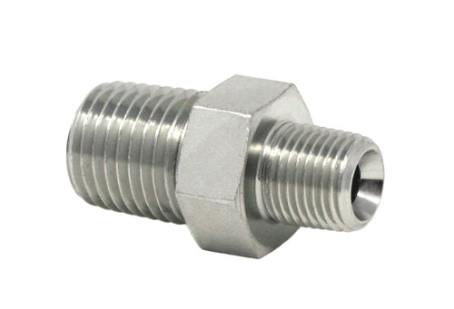 556408 - FITTING NIPPLE 1/4 X 1/8 STL HEX - Graco Original Part - Image 1