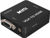 VGA to HDMI GANA 1080P Full HD Mini VGA to HDMI Audio Video Converter Adapter