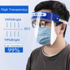 10Pcs Safety Face Shield Reusable Full Face