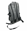 Cyber Bags Laptop up to 15.6 in Backpack USB Pocket Travel Computer Bag Gray