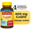 Nature Made CoQ10 400 mg Softgels, Dietary Supplement for Heart Health Support, 40 Count