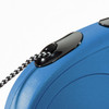 Flexi CORD XS 10FT BLUE 10 ft. Classic Retractable Cord Leash, Blue