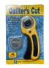 Rotary Cutter & 6 Blades 45mm Comfort Design Yellow Pack of 2