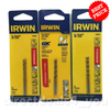 Irwin Titanium #63906 3/32" Drill Bit Pack of 3