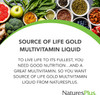 Source Of Life Gold Liquid Energy Multivitamin By Nature's Plus - 30 Ounces