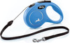 Flexi New Classic Retractable Cord Leash - Blue