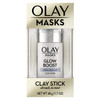 Olay Face Mask Stick, Glow Boost with White Charcoal Clay, 1.7 oz