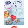 JVC Soft Wireless Earbud with Stayfit Tips, Remote and Mic and Bluetooth Blue (HA-FX9BTA)