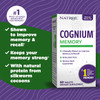 Natrol® Cognium Memory Tablets, Brain Health Support Supplement, 100mg, 60 Count