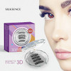 SILKSENCE 3D Magnetic Eyelashes Premium Quality for Natural Look 4 pcs Pack 2