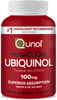 Qunol Mega Ubiquinol CoQ10 Softgels (60 Count) with Superior Absorption, Antioxidant for Heart Health, Active Form of Coenzyme Q10, 100mg Supplement