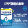 Mucinex 12 Hour Chest Congestion Expectorant Relief Tablets, 80 Count, Thins & Loosens Mucus