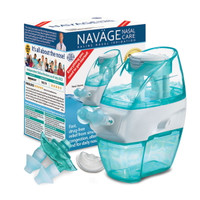 Navage Nasal Care MULTI-USER Bonus Pack: Navage Nose Cleaner, 20 Salt Pods, Plus a Second Nasal Dock (in Teal) and an Extra Pair of Nose Pillows.