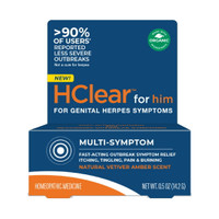 HClear for him - Genital Herpes Symptom Relief- Effective Intimate Relief - Formulated with All-Natural and Organic Ingredients