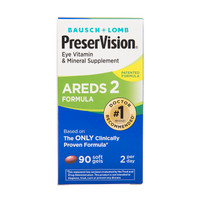 Bausch + Lomb PreserVision Eye Vitamin & Mineral Supplement AREDS 2 Formula - 90 CT