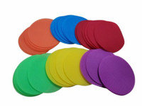 WFPLUS 36pcs Colorful Carpet Spot Markers Classroom Circles for School Pack of 3