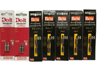 Do It 1" Driver Bit #3-4 376639 Pack of 7