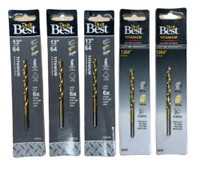 Do it Best 13/64 In. Titanium Drill Bit 339342 Pack of 5