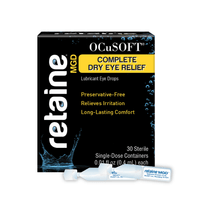 OCuSOFT Retaine MGD Lubricant Eye Drops Single Dose Containers, 30CT