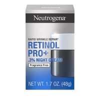 Neutrogena Rapid Wrinkle Repair Cream, Retinol Pro+ Night Moisturizer, 1.7 oz