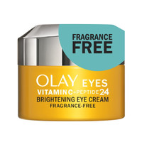 Olay Vitamin C + Peptide 24 Eye Cream, Fragrance-Free, 0.5 oz