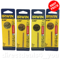 Irwin Titanium #63905 5/64" Drill Bit Pack of 4