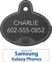 YIP Samsung Galaxy Tracking Smart Tag Black