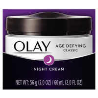 Olay Age Defying Classic Night Cream, Face Moisturizer, 2 oz