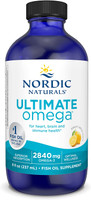 Nordic Naturals Ultimate Omega Liquid, 2840 Mg Omega-3s, Fish Oil, 8 Fl Oz