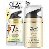 Olay Total Effects Face Moisturizer SPF 15, Fragrance-Free, 1.7 fl oz