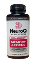 Life Seasons NeuroQ Memory & Focus Extra Strength 60 Veg Caps Exp 08/2024