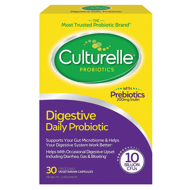 Culturelle Unisex Digestive Health Daily Probiotic Supplement, 30 Ct