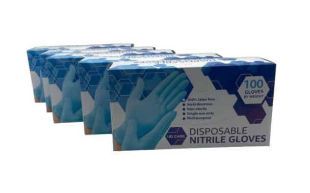 UG Care Disposable Nitrile Gloves Large 500 pc