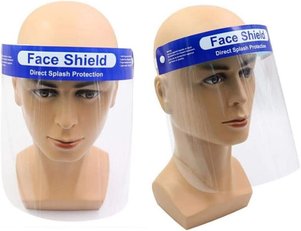 10Pcs Safety Face Shield Reusable Full Face