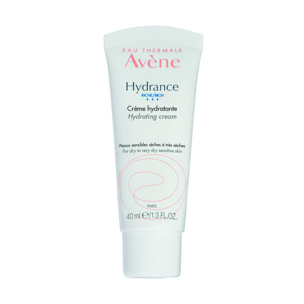Avene Eau Thermale Rich Hydrating Cream for Dry Skin 1.3oz