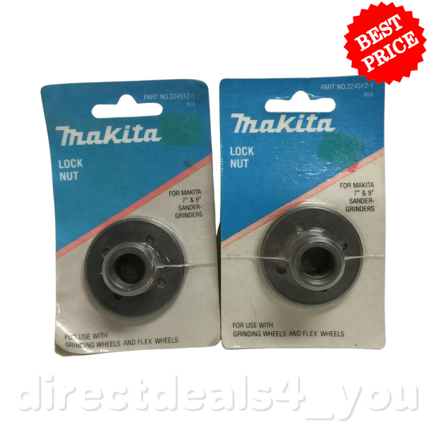 Makita 224512-1 Lock Nut Pack of 2