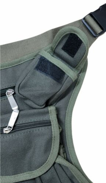 Hinsper Canvas Sports Racing Drop Leg Bag Tactical Waist Bag For Man Army Green