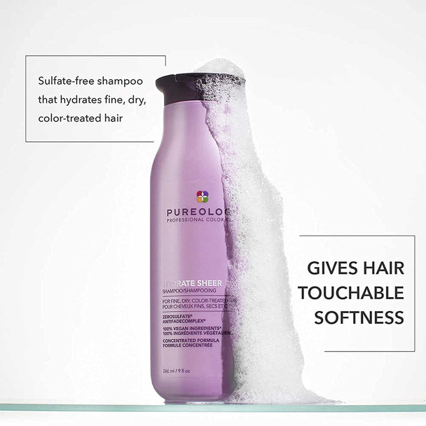 Pureology Hydrate Sheer Shampoo, 9 oz