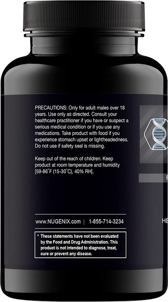 Nugenix® Free Testosterone Booster, Men's Dietary Supplement, 42 Count, 14 Servings