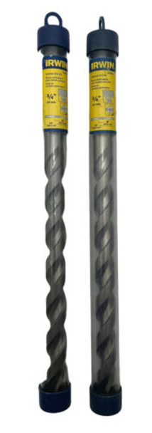 Irwin 326023 3/4 x 12 Straight Shank Hammer Drill Bit Pack of 2